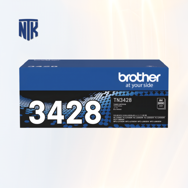 Mực Brother TN-3428 | Dành cho máy HL-5100DN/6200DW/6400DW/ MFC-L5700DN/5900DW
