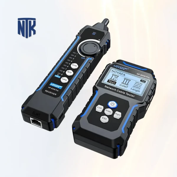 Máy test cáp mạng NOYAFA NF-8209 Pro | test POE NCV |  SCAN/CONT | TDC 300m