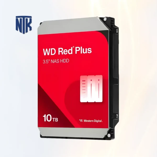 Ổ Cứng HDD 10TB WD Red Plus WD100EFGX | 3.5inch | SATA3