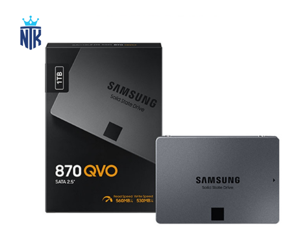 Ổ cứng chính hãng SSD 1T Samsung 870 QVO Sata III 2.5