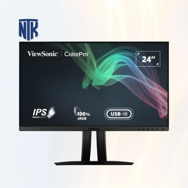 Màn hình 24 inch Viewsonic VP2456 | Full HD · IPS · 60Hz · 5ms | 1× DisplayPort · 1× HDMI 1.4