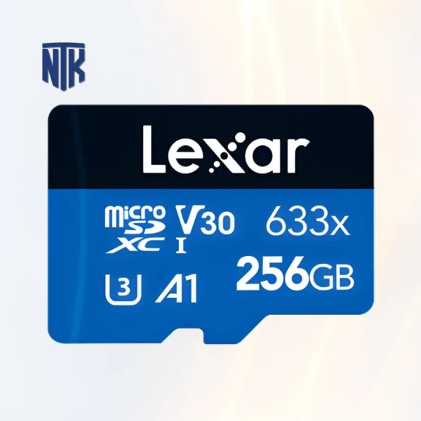Thẻ nhớ giám sát Lexar U3 V30 A1 256GB 633x