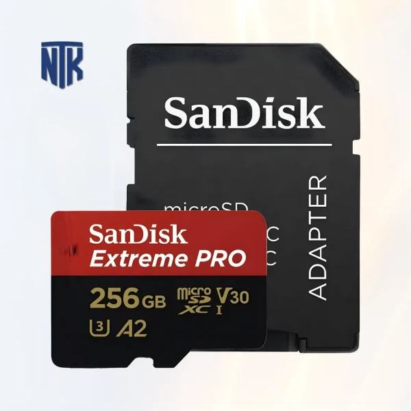 Thẻ nhớ 256GB Micro SDXC Sandisk Extreme Pro V30 A2
