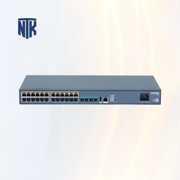 Switch PoE 24 Port Maipu IS320-28TXP-AC | 4x Uplink SFP+ | AC power