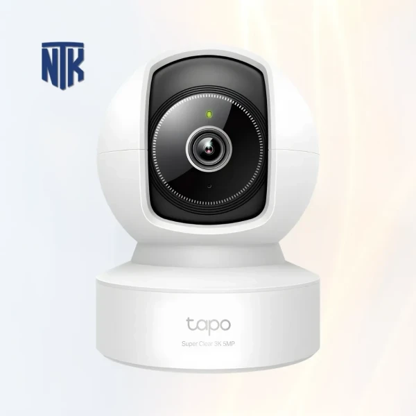 Camera IP 5MP TP-Link Tapo C232 | 5MP 3K · quay 360° · AI nhận diện người/thú · đàm thoại 2 chiều · Wifi + LAN