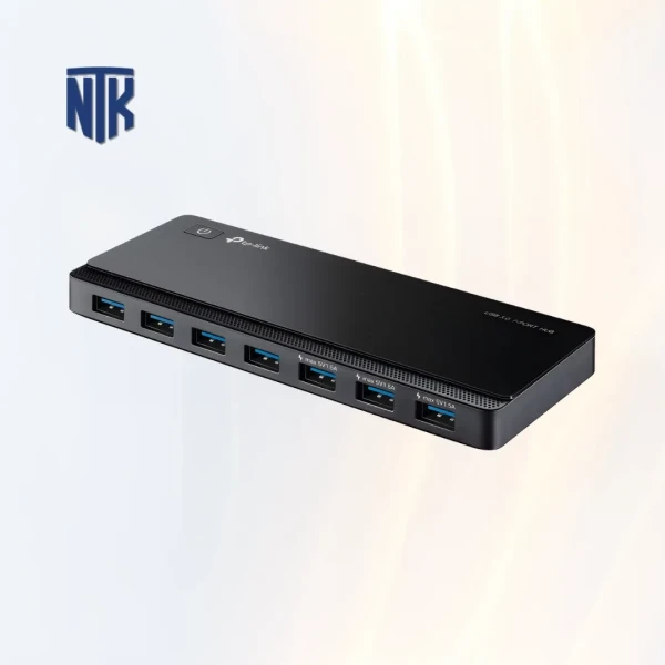 Switch TP-Link 7-Port UH700 | 7 cổng USB 3.0 · tốc độ 5Gbps · nguồn rời 12V 2A · tương thích Windows Mac Linux