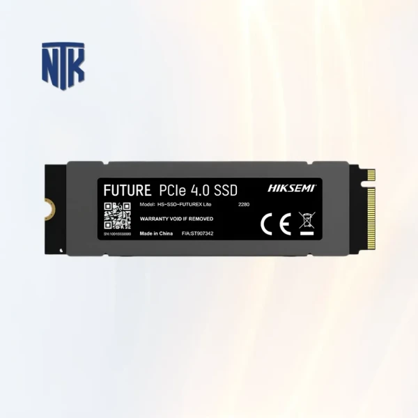 SSD NVMe 512GB Hiksemi Future Lite | PCIe Gen4 x4 · đọc 6320MB/s · ghi 3111MB/s · 3D NAND · TBW 375TB