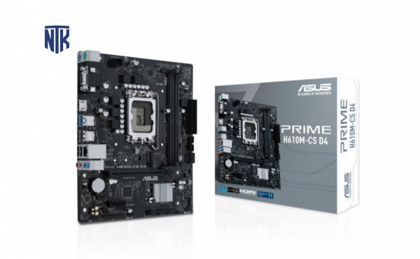 Bo mạch chủ ASUS PRIME H610M-CS D4-SI