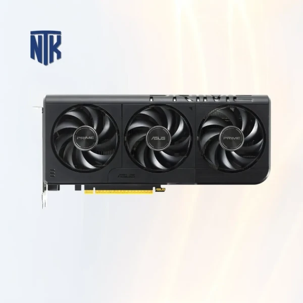 Card màn hình 8GB GDDR7 ASUS PRIME GeForce RTX 5060 OC Edition | 2595MHz · 3840 CUDA · PCIe 5.0 · HDMI 2.1b · DP 2.1b · 8K · hiệu năng AI 614 TOPs