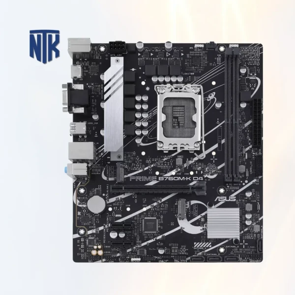 Mainboard Asus Prime B760M-K D4 | PCIe 4.0 M.2 | Aura Sync