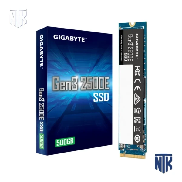 Ổ cứng SSD Gigabyte 500GB Gen3 2500E G325E500G M.2 NVMe PCIe 3.0 x4