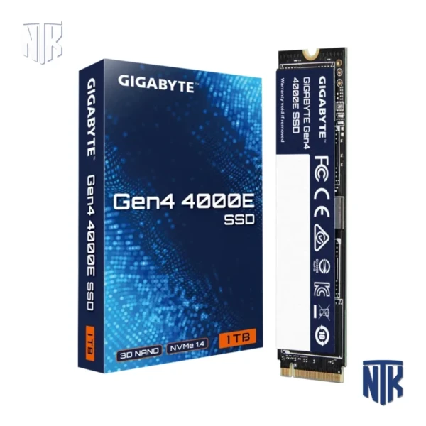 Ổ cứng SSD Gigabyte Gen4 4000E 1TB G440E1TB | M.2 2280 PCIe 4.0 x4 NVMe | Đọc 4000MB/s
