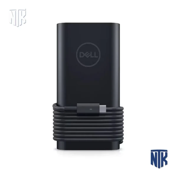 Bộ nguồn sạc laptop Dell 65W Type-C 450-BFMC | USB-C | Dây nguồn 1m | Trọng lượng 188g 