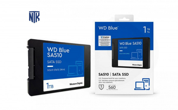 Ổ cứng SSD WD Blue 2.5 inch 1TB SATA III (WDS100T3B0A-Blue)