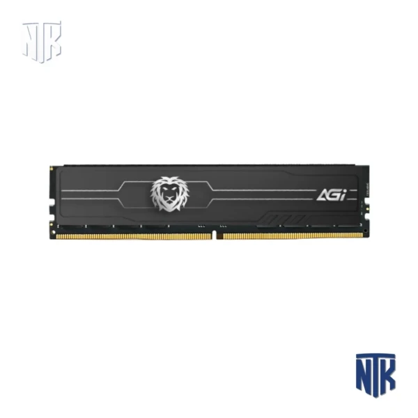 RAM Desktop AGI UD138 DDR4 16GB · 3200MHz · 288-pin UDIMM · 1.2V · tản nhiệt đen · 34g · dùng cho máy tính để bàn