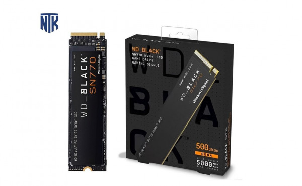 SSD WD SN770 1TB Black M2 PCIe NVMe Gen 4×4 (WDS100T3X0E)