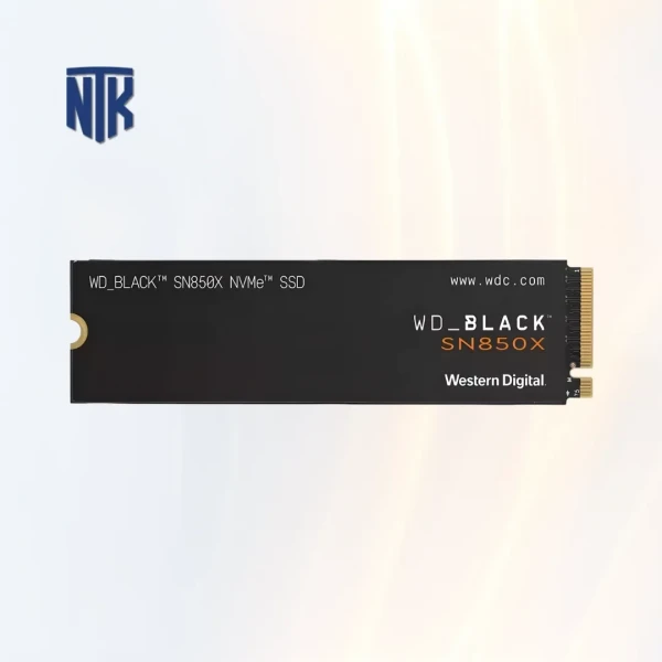 SSD NVMe 1TB WD BLACK SN850X (WDS100T2X0E) | 7.300MB/s / 6.300MB/s | M.2 2280 / PCIe Gen4 x4