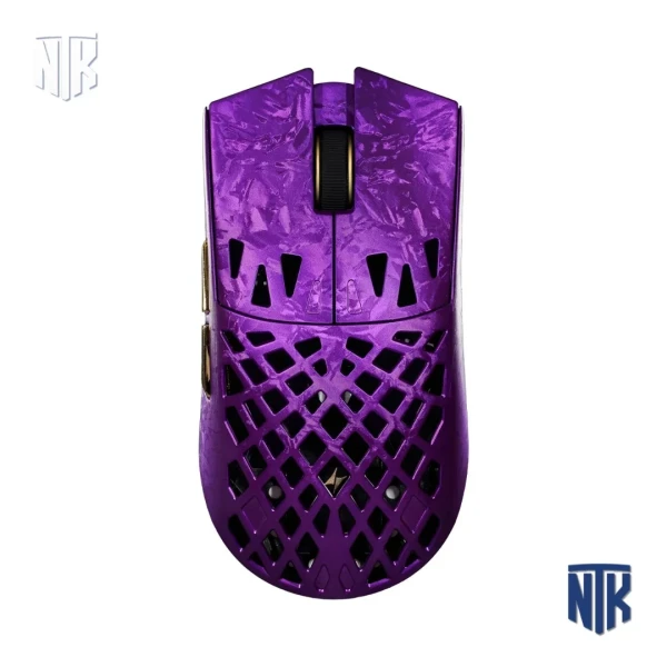 Chuột gaming không dây ATK Blazing Sky GHOST Extreme | Dual-mode | PAW3950 Ultra | Black/Silver/Purple