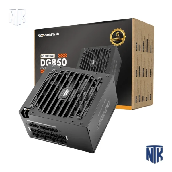 Nguồn máy tính DarkFlash DG850 | 850W | 80 Plus Gold | ATX 3.1 | PCIe 5.1 | Full Modular