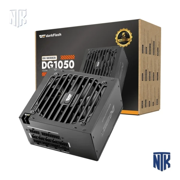 Nguồn máy tính DarkFlash DG1050 | 1050W | 80 Plus Gold | Full Modular | ATX 3.1 | PCIe 5.1