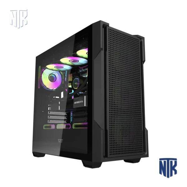 Vỏ case DarkFlash DS900 Mesh Black | ATX | Kính cường lực | VGA 425mm | AIO 360mm 