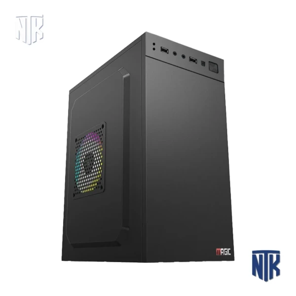 Vỏ case văn phòng Magic M-06 | M-ATX | ITX | ATX PSU | VGA 255mm | USB 2.0 | Đen