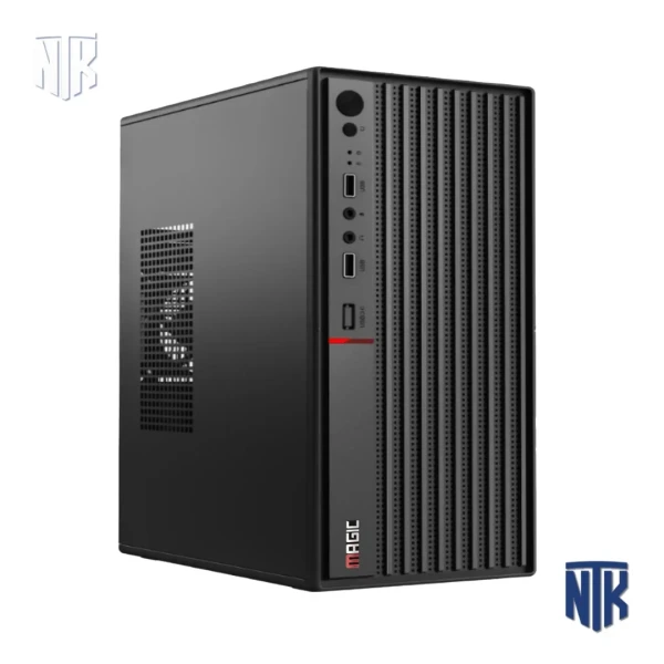 Vỏ case văn phòng Magic M-09 | Micro-ATX | Mini-ITX | SPCC 0.35mm | Đen | PSU ATX