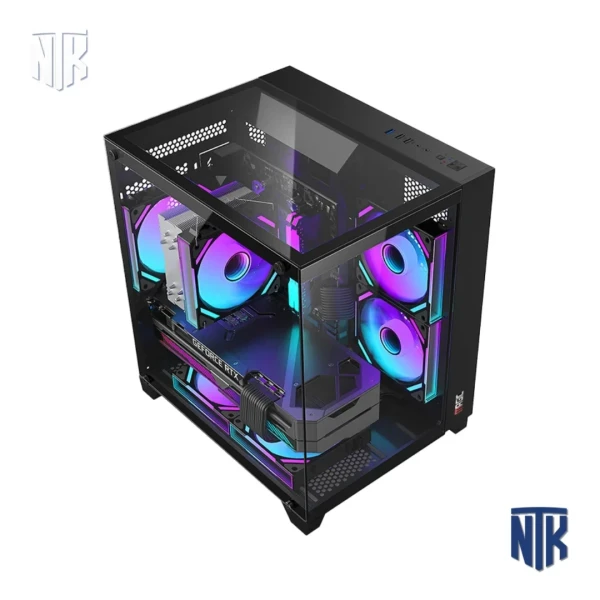 Vỏ Case Magic O11 Ultra Black | O11 Ultra | M-ATX | kính cường lực | 341x270x379mm | hỗ trợ VGA 320mm