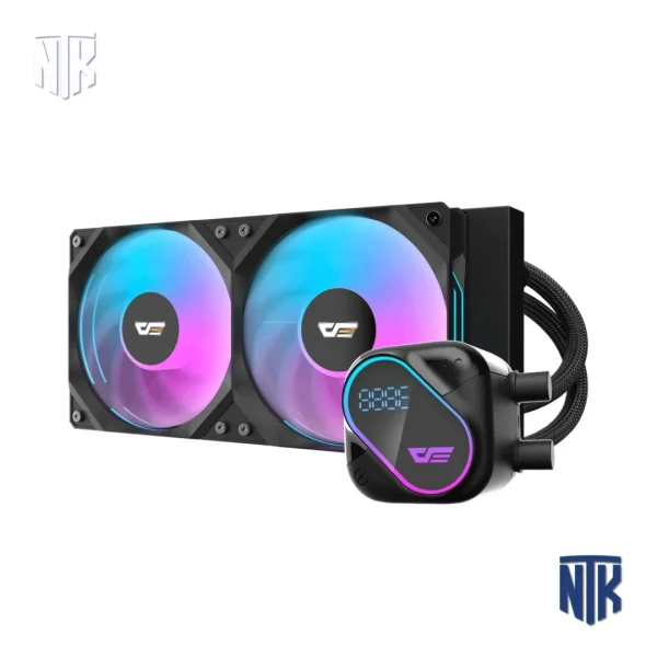 Tản Nhiệt Nước AIO DarkFlash DO240 Black | 240mm | ARGB | Intel | AMD AM5/AM4