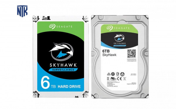 Ổ cứng Camera Seagate Skyhawk 6TB 5400rpm 256MB - ST6000VX001 