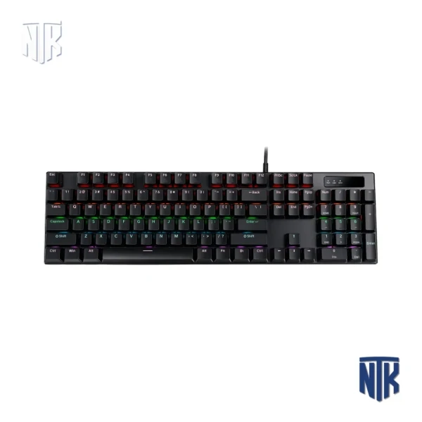 Bàn Phím Cơ Gaming darkFlash DK104 MECHANICAL | 104 Phím | Trục Blue/Red | LED Rainbow | Ghosting 25 phím | Cổng Type-C