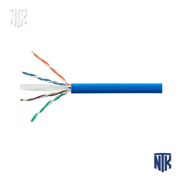 Dây Cáp Mạng COMMSCOPE AMP Cat6 1427071-6 | UTP 24AWG | 4 Pair | 305m | Màu Xanh