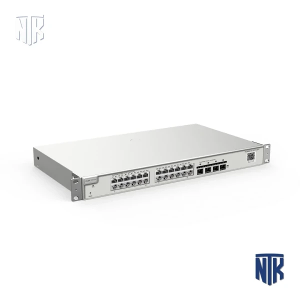 Thiết bị chuyển mạch Ruijie Reyee RG-NBS5200-24GT4XS | Layer 3 |24 Cổng Gigabit | 4 SFP+ Uplink 10G | Non-PoE