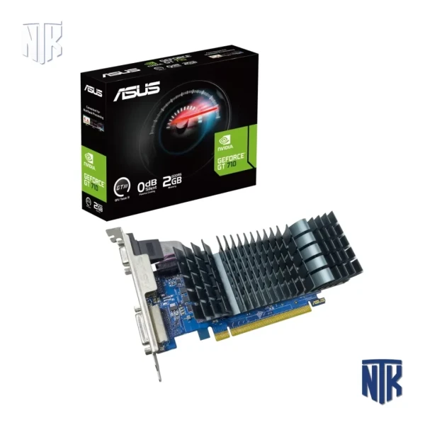 Card màn hình Asus GeForce GT 710 EVO | GT710-SL-2GD5-BRK-EVO | 2GB GDDR5 | 64-bit