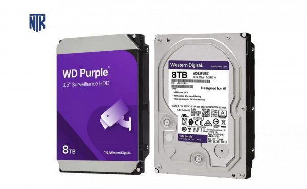 Ổ cứng camera Western Digital Purple Pro 8TB 7200rpm 256MB - WD8002PURP 