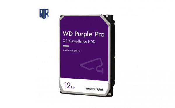 Ổ cứng camera Western Digital Purple Pro 12TB 7200rpm 256MB - WD121PURP 