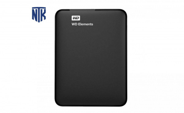 Ổ cứng GN WD Elements Portable 1TB(đen)-WDBUZG0010BBK-WESN 