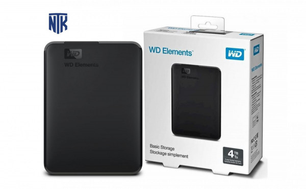 Ổ cứng GN WD Elements 4TB 2.5inch 3.0-WDBU6Y0040BBK-WESN