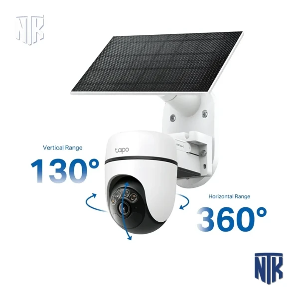 Camera AI Wifi TP-Link Tapo C610 KIT | Xoay 360° Kèm Pin Năng Lượng Mặt Trời | 2K 3MP | Đèn Cảnh Báo & Còi | Chống Nước IP65