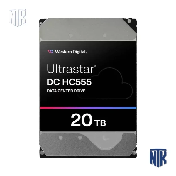 Ổ Cứng HDD WD Ultrastar DC HC555 | 20TB WUH722020CLE6L4 | SATA 6Gb/s SE | 7200RPM