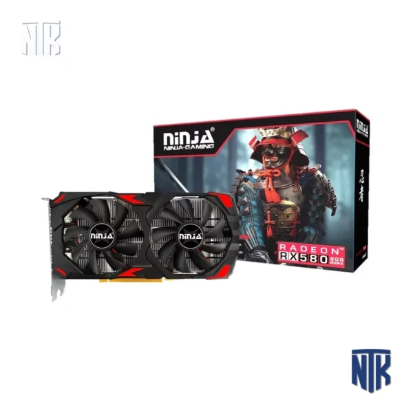 VGA Ninja Radeon RX580 | 2048SP | 8GB GDDR5 | 256-bit | HDMI, DisplayPort, DVI-D