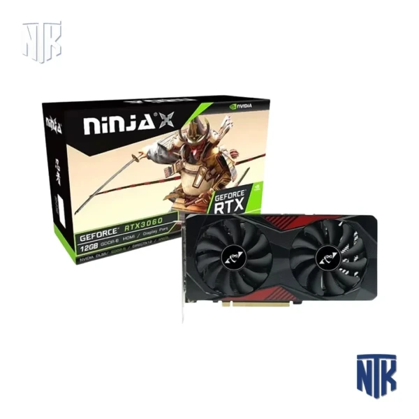 VGA Ninja GeForce RTX 3060 | 12GB GDDR6 | 3584SP | 192-bit | Dual Fan