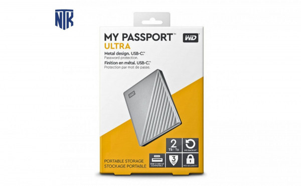 Ổ cứng GN WD my PassPort 2TB (Trắng) 2.5inch 3.2-WDBYVG0020BWT-WESN