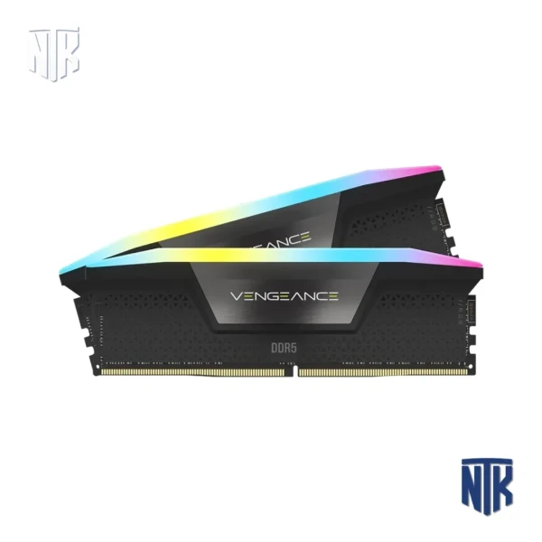 Ram Corsair 32GB 6000MHz Kit 2x16GB DDR5 | Vengeance | RGB | Black | Heatspreader