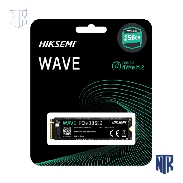 Ổ cứng SSD HIKSEMI HS-SSD-WAVE(P) 256GB | NVMe PCIe Gen3x4 | M.2 2280 | Đọc 2280MB/s | Ghi 1800MB/s