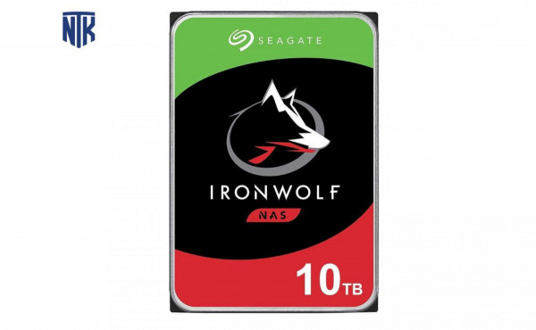 Ổ cứng HDD 10TB 256MB 7200rpm 3N Seagate Ironwolf (ST10000VN000)