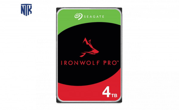 Ổ cứng HDD 4TB 256MB 7200rpm 5Y Seagate Ironwolf Pro (ST4000NE001)