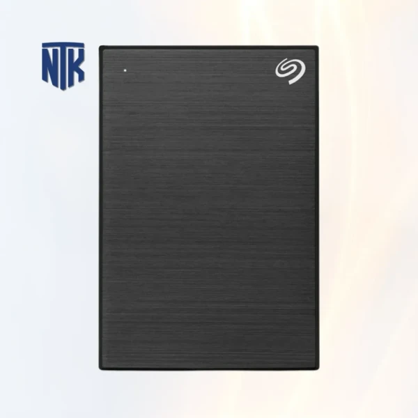 Ổ cứng di động HDD 1TB Seagate One Touch STKY1000400 | USB-A 3.0 (5Gb/s) · Sao lưu nhanh 1 chạm | Vỏ kim loại phay xước tối giản · 148g