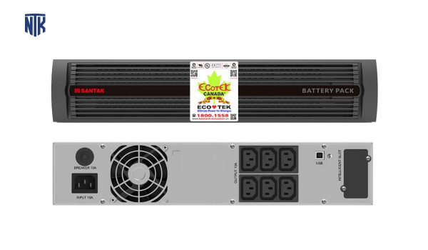 Bộ lưu điện UPS Santak Rack 1K (1KVA/0.9KW)