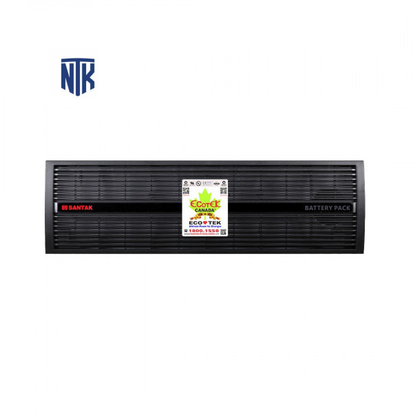 Bộ lưu điện UPS Online Santak Rack 10KS EBM | 10KVA · 10KW | Rackmount 3U | 52 kg